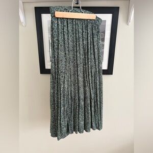 Loft women’s tiered midi skirt